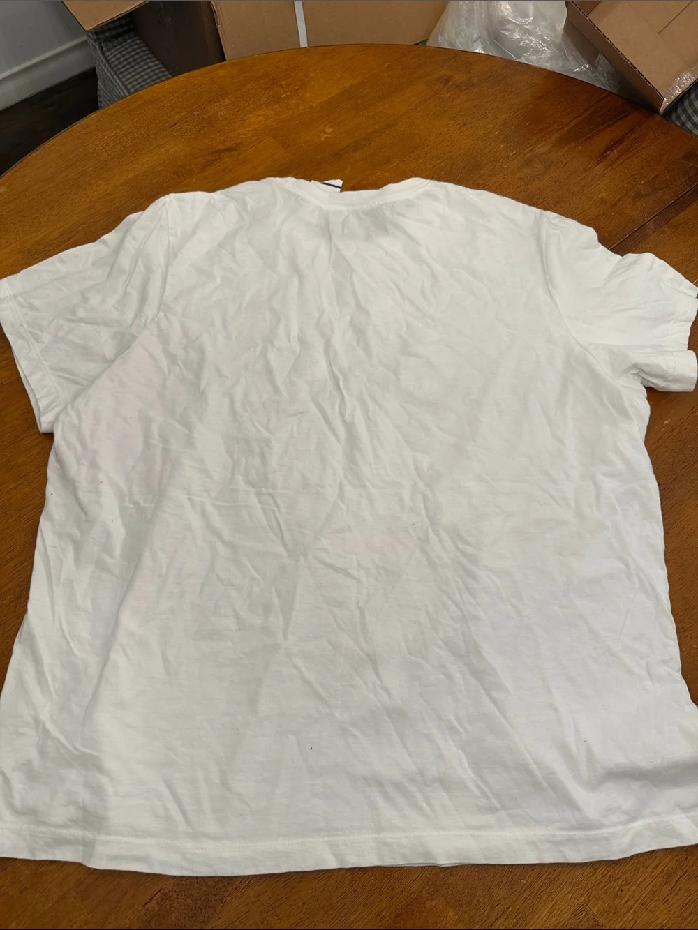 Jordan White Atlanta Graphic Tee with Multicolor Icons xxl